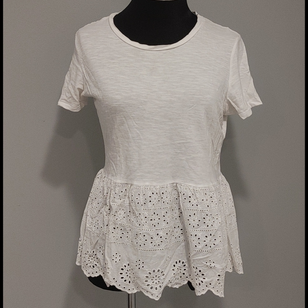 White cotton shirt